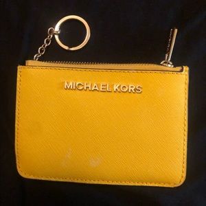 michael kors keychain and card carrier